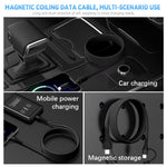 Verilux Magnetic Type C Cable for Travel and Office with 4 in 1 Connectors 1.5 m | 60W PD Fast Charging