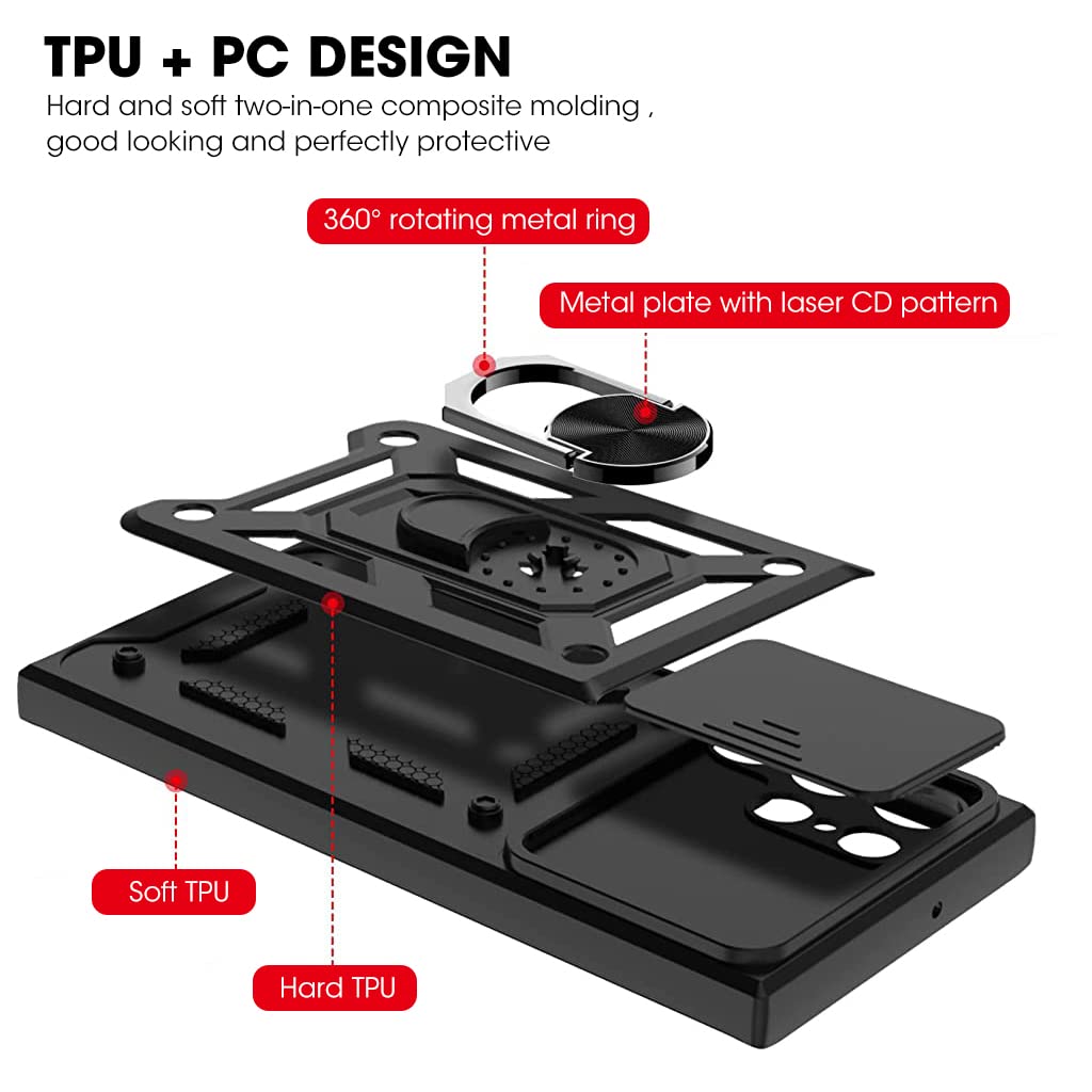 ZORBES® Case for Samsung Galaxy S23 Ultra 5G Case