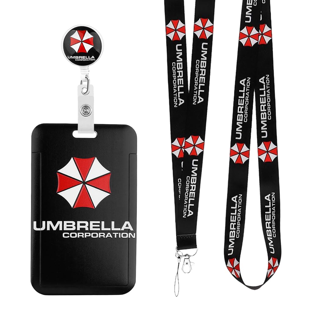 ZORBES® ID Card Holder for Office, Retractable Keychain with ID