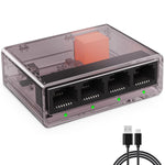 ZORBES® Gigabit Ethernet Splitter 1 to 4 Port, Gigabit Ethernet Splitter Network Switch, 1000Mbps High-Speed, Plug and Play, LAN RJ45 Internet Splitter with USB Cable for Router, Laptop/PC, TV, Xbox