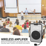 ZORBES® Voice Amplifier Microphone with Wireless Bluetooth Headset Set