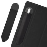 Verilux Pencil Holder Cover for Apple Pencil 1st and 2nd Generation with 2mm Thin Adhesive PU Leather and Lycra Sleeve | Secure Scratch Protection
