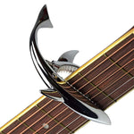 ZORBES® Guitar Capo for Acoustic and Electric Guitars, Creative Capo Zinc Alloy Guitar Capo for Ukulele, Electric And Acoustic Guitars (Black)