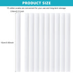 Verilux Cotton Swabs for Humidifiers, 15pcs Humidifier Cotton Stick Water Absorbent Cotton Bar, Universal 3.93'' Cotton Stick for Most Humidifier
