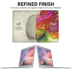 Verilux Laptop Cover for MacBook Air 13.3 Inch with 2 Piece Snap On Design | Slim PC Protective Shell Featuring Colorful Digital Print