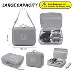 ZORBES® Compatible with Neo 2 Drone, Drone Travel Case Bag Accessories Storage Bag PU Waterprooof Zip -up Carrying Bag with Shoulder Strap Shockproof Custom-fit Storage Bag (Case Only)