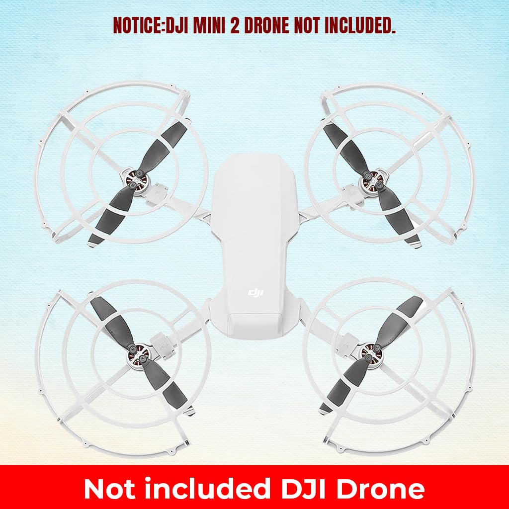ZORBES® DJI Mini 2 Propeller Protector Outdoor Flying Propeller Guards Anti-Collision Propeller Protector for DJI Mini 2/Mavic Mini/SE Anti-Collision Propellers Protector, Not Included DJI Drone