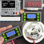 Serplex® Function Signal Generator, ZK-PP2K PWM Pulse Frequency Generator, LCD Pulse Frequency Duty Cycle Adjustable Signal Generator 3.3-30V Range, 8A Dual Mode, 1Hz-150KHz PWM Motor Speed Regulation