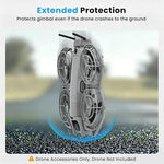 ZORBES® ZORBES® Bumper Guard Gimbal Protectorfor DJI Neo 2, Anti-Collision ABS Frame with Shock Absorption, Drone Gimbal Lens Camera Anti-Collision Protection Bar Compatible with DJI Neo 2 Fly More Combo