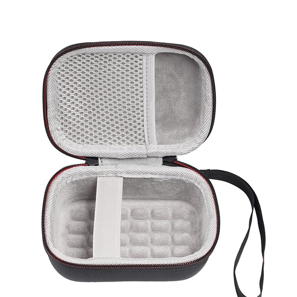 ZORBES® Compatible with JBL Go 5 Bluetooth Speaker Travel Case, Hard Shell Waterproof Storage Bag with Soft Plush Lining Anti-Scratch Protective Carrying Case for JBL Go 5 Speaker & Accessories