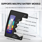 Serplex® AA Battery Tester Checker Device, Universal Digital Battery Checker For AAA/AA / 9V/ C/D/N / 1.5V Button Cell Battery, Small Accurate Cell Tester Power Checker (Not Rechargable Battery)