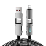 Verilux Type C to Type C Cable 6.6ft 240W Fast Charging with E Mark2.0 Chip | 480Mbps Data Transfer