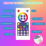 Verilux 5M LED Light Strip Smart Voice Control LED Light for Alexa and Google Assistant, TV Background RGBIC USB Led Strip Lights with Music Sync WiFi APP Control Remote Control