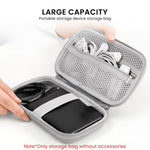 ZORBES® Carrying Case for Seagate WD2.5 inch, Portable Hard Drive Bag for Seagate WD2.5 inch, Storage Case for Solid State Drive EVA Waterproof Storage SSD Travel Bag Accessory Bag, No SSD Included