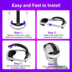 ZORBES® Elite Head Strap for Meta Quest 3/3S, Enhanced Adjustable Replacement Strap for VR Headsets, VR Accessories (No VR Headset Included)