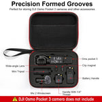 Verilux Carrying Case for DJI Osmo Pocket 3 Camera with Hand Strap and Polyurethane 3PCS