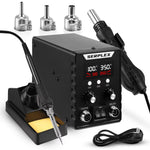 Serplex 700W 2-in-1 SMD Rework Hot Air Gun Soldering Station