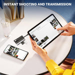 Verilux USB Hub Card Reader for iPhone and Laptop with 6 in 1 Ports featuring Dual PD Charging | Compact Portable Design