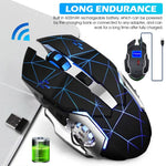 Verilux Wireless Mouse with Dual Mode Bluetooth 5.0 and 2.4GHz Connection for PC Use