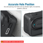 ZORBES® Silicone Protective Case Cover for Insta360 GO 3 with Separate Camera Lens Cover, Anti-Scratch Protective Cover Silicone Cover for Insta360 GO 3 Action Camera with Lanyard