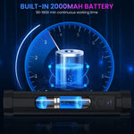 ZORBES® RGB LED Light Stick For Photography, Photography Light With RGB CCT Scene Mode, 3000K-6000K Adjustable, 360° Rotation Megnetic Suction Design, 2000mah Battery for YouTube Photoshoot LiveStream