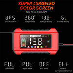 Verilux Car Battery Charger 12V for 2–100Ah Lead Acid Batteries with 9 Stage Auto Charging & LCD Display