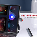 Verilux Micro SD Card Reader for iPhone and iPad featuring Plug and Play Design | TF Memory Adapter