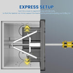 Serplex® Cotton 10Pcs 86/118 Type Switch Socket Cassette Repair, Electrical Box Screws Support Rod Switch Universal Outlet Repairer Wall Mount Switch Box Repair Tool, 48 mm, 4.5 cm