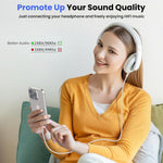 Verilux USB C to 3.5mm Audio Cable for Car and Home Use with 1.2m Length featuring 24Bit DAC Chip | Aluminum Alloy and Nylon Braided Design