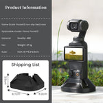 Verilux Stand Base for DJI OSMO Pocket 3 with Anti Slip Silicone Strip | ABS Desk Holder