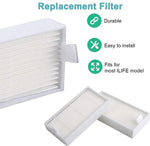 Verilux Vacuum Filter Kit Replacement for Robotic Vacuum ILIFE V3 V3S V5s V5 Pro Robot Vacuum Cleaner 4 Filters and 4 Side Brushes and 1 Primary Filter