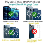 ZORBES® for MagSafe Ring Magnetic Phone Ring Holder for MagSafe, Magnetic Mobile Ring Holder for iPhone 14/ 13/ 12 Pro Max Plus with Mag-Safe Case Slim Magnetic Phone Grip Holder Phone Ring Stand