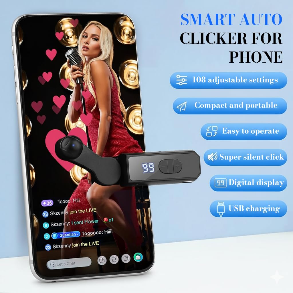 Verilux Auto Clicker for Phone & Tablet