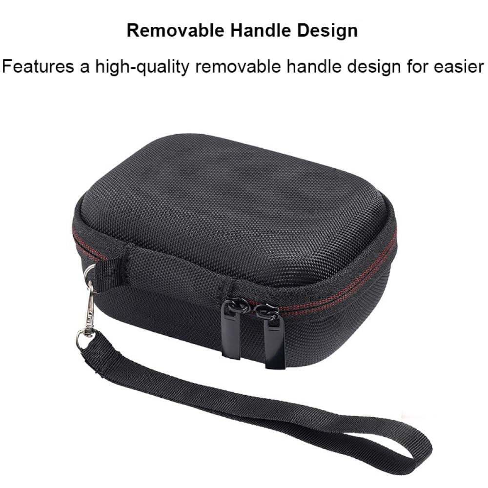 ZORBES® Compatible with JBL Go 5 Bluetooth Speaker Travel Case, Hard Shell Waterproof Storage Bag with Soft Plush Lining Anti-Scratch Protective Carrying Case for JBL Go 5 Speaker & Accessories