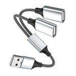 ZORBES® USB A Splitter