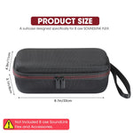 ZORBES® Carring Case for B ose SoundLink Flex Storage Case Hard EVA Protective Case with Handstrap for SoundLink Flex Wireless Bluetooth Speaker, Accessories Bag for B ose SoundLink Flex