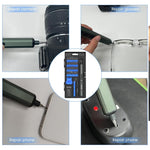 ZORBES® Mini Electric Screwdriver Precision Mini Electric Screwdriver with 40 Bits & Tools Cordless Screwdriver with LED,