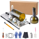 Serplex® 12Pcs Glass Bottle Cutter Tool Kit Wine Glass Bottle Cutter Device Kit Glass Cutting Tool Kit for DIY Craft Stainless Steel Glass Bottle Cutter Universal Glass Bottle Cutter