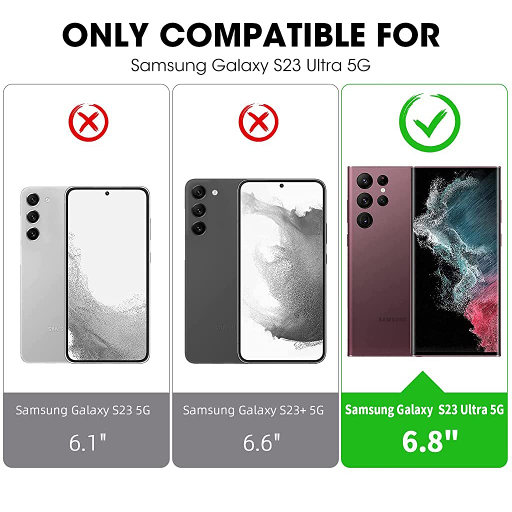 ZORBES® Case for Samsung Galaxy S23 Ultra 5G Case