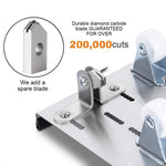 Serplex® 24PCS Glass Bottle Cutter Tool Kit Wine Cutting Device for DIY Craft Stainless Steel Universal