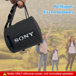 Verilux Silicone Cover Case for Sony SRS-XB13 Speaker with 4 Side Stand Pins | Shockproof Sleeve