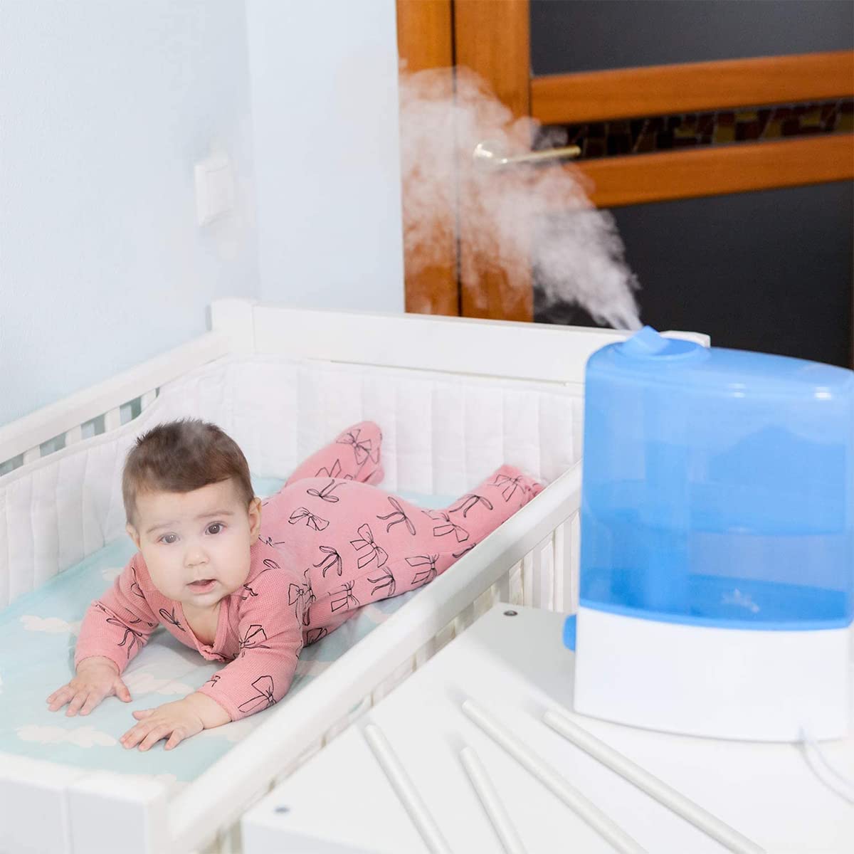 Verilux Cotton Swabs for Humidifiers, 15pcs Humidifier Cotton Stick Water Absorbent Cotton Bar, Universal 3.93'' Cotton Stick for Most Humidifier