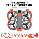 ZORBES® Propeller Guard Full Protection Kit for Neo 2 Accessories,Propeller Guard, Landing Gear,Gimbal Protector & Tail Wing,Anti-Collision Rings Prop Bumper Protective Frame Cover