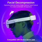 ZORBES® Elite Head Strap for Meta Quest 3/3S, Enhanced Adjustable Replacement Strap for VR Headsets, VR Accessories (No VR Headset Included)