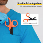 Serplex 7.5-Inch Medical Bandage Scissors