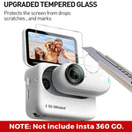 ZORBES® 2 Set Screen Protector Camera Lens Protector for Insta 360 GO 3