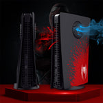 ZORBES® Faceplate for Playstation 5 Console Set of 2Pcs PS5 Faceplate with Vent Heat Dissipation PS5 Cover Faceplate Fashion Red Spider Printed Face Cover for PS5 DIY Modification