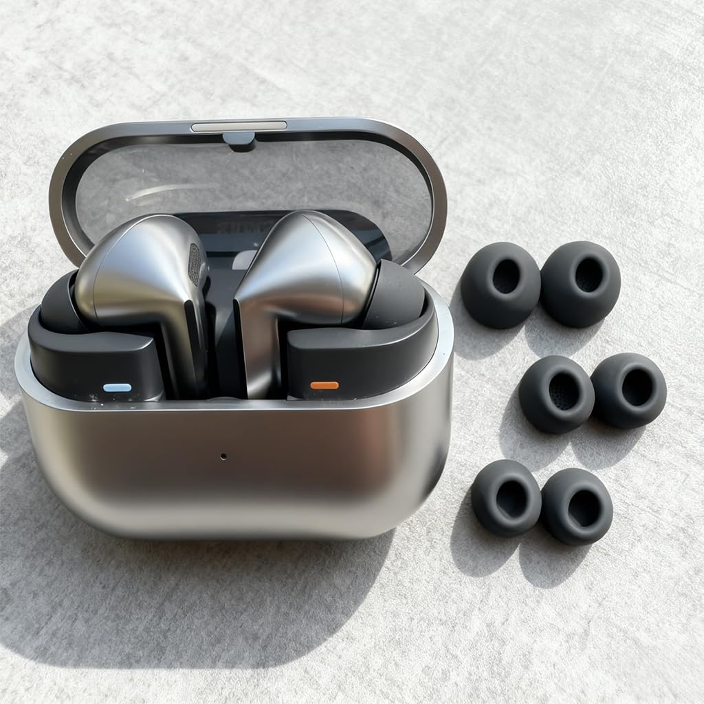 ZORBES® 3-Size Silicone Ear Tips Replacements for Galaxy Buds 3 Pro