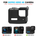 ZORBES® For GoPro Hero 4K Silicone Case Cover, Silicone Camera Shield & HD Tempered Glass Lens Screen Protectors for Gopro Hero 4K Camera ,Anti-scratch Silicone Case Covers Hero 4K Accessories Kit