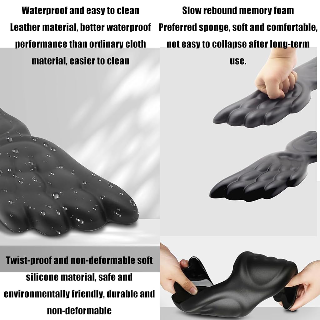 ZORBES® Angel Wings Keyboard and Mouse Wrist Rest